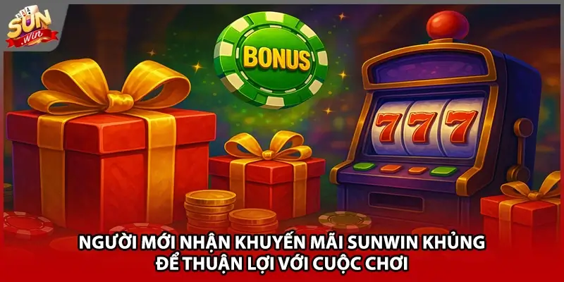 Người mới nhận khuyến mãi Sunwin khủng để thuận lợi với cuộc chơi 